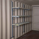 SB3108 - (Single) ConExtra Container Shelf Bracket: Adjustable, 3-Tier (14.875")