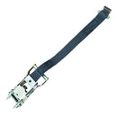 SB3404 - Tie Down Strap, 14'  x 1", 700 lb. Load Limit, Ratchet with Flat Hook and Sewn Eye Cargo Tie Down Ends