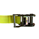 SB3407 - Tie Down Strap, 12'L x 2"W, 1,333 lb. Load Limit, Ratchet with Spring E-Track Ends
