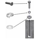 SB3417 - Container Tie Down to Concrete Hardware Package (5 Pack)
