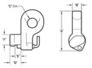 SB72010  - ISO Side Lifting Lug (Set of 4)