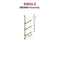 SB3000 - (Single) ConExtra Pipe Rack Bracket (3 Arm)
