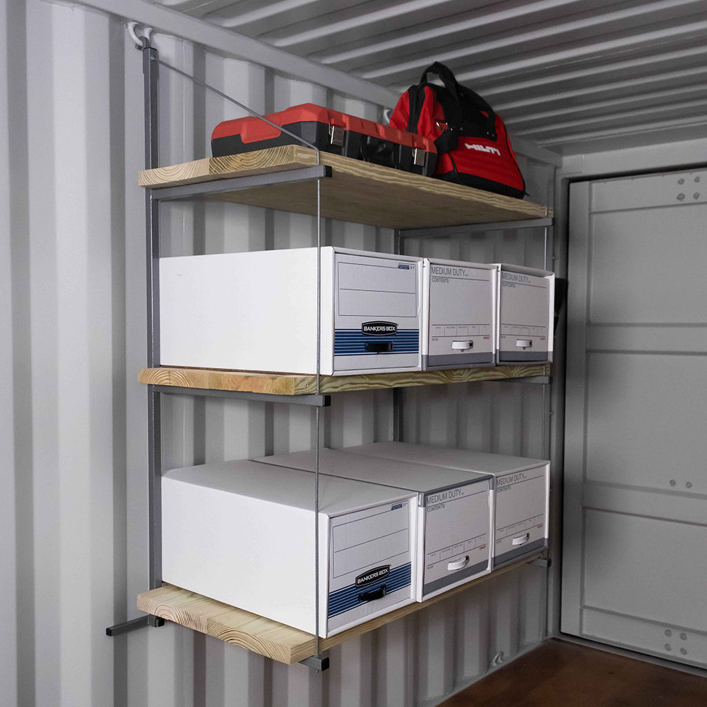  Cargo Shipping Container Shelving Brackets - Sold in